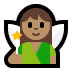 🧚🏽 fairy: medium skin tone display on Windows